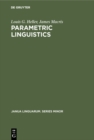 Parametric linguistics - eBook
