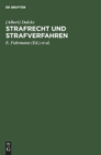 Strafrecht Und Strafverfahren : 4. Nachtrag Zur 35. Auflage / November 1952 - Book