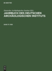 1958 : Mit Dem Beiblatt Archaologischer Anzeiger - Book