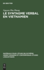 Le Syntagme Verbal En Vietnamien - Book