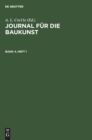 Journal F?r Die Baukunst. Band 4 - Book