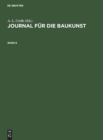 Journal F?r Die Baukunst. Band 8 - Book