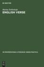 English Verse : Theory and history - Book
