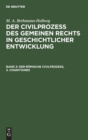 Der R?mische Civilproze?, 3. Cognitiones - Book