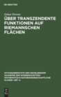 ?ber Transzendente Funktionen Auf Riemannschen Fl?chen - Book