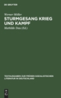 Sturmgesang Krieg Und Kampf - Book