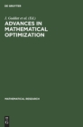 Advances in Mathematical Optimization - Book