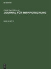Journal F?r Hirnforschung. Band 19, Heft 5 - Book