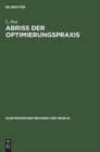 Abriss Der Optimierungspraxis - Book