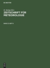 Zeitschrift F?r Meteorologie. Band 27, Heft 6 - Book