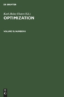 Optimization. Volume 19, Number 6 - Book
