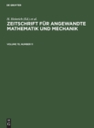 Zeitschrift fur Angewandte Mathematik und Mechanik. Volume 70, Number 11 - Book