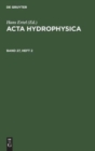 ACTA Hydrophysica. Band 27, Heft 2 - Book