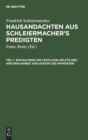 Enthaltend Die Festliche H?lfte Des Kirchenjahres Von Advent Bis Pfingsten - Book