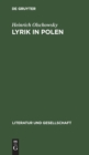 Lyrik in Polen : Strukturen Und Traditionen Im 20. Jahrhundert - Book