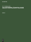 Quart?rpal?ontologie. Band 6 - Book