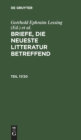 Briefe, Die Neueste Litteratur Betreffend. Teil 17/20 - Book