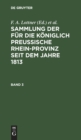 Sammlung Der F?r Die K?niglich Preussische Rhein-Provinz Seit Dem Jahre 1813. Band 3 - Book
