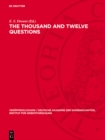 The Thousand and Twelve Questions : A Mandaean Text edited in Transliteration and Translation - eBook