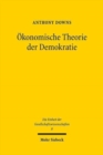 OEkonomische Theorie der Demokratie - Book
