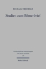 Studien zum Roemerbrief - Book