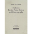 Studies in Persian Period History and Historiography - Book