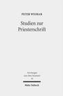 Studien zur Priesterschrift - Book