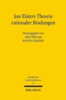 Jon Elsters Theorie rationaler Bindungen - Book