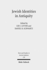 Jewish Identities in Antiquity : Studies in Memory of Menahem Stern - Book