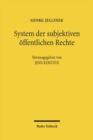 System der subjektiven offentlichen Rechte - Book