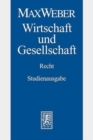 Max Weber-Studienausgabe : Band I/22,3: Wirtschaft und Gesellschaft. Recht - Book