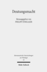 Deutungsmacht : Religion und belief systems in Deutungsmachtkonflikten - Book