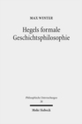 Hegels formale Geschichtsphilosophie - Book