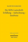 Die SEPA-Lastschrift: Erfullung - Aufrechnung - Insolvenz - Book
