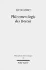 Phanomenologie des Horens : Eine Untersuchung im Ausgang von Martin Heidegger - Book