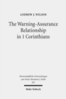 The Warning-Assurance Relationship in 1 Corinthians - Book