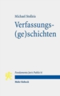 Verfassungs(ge)schichten : Mit Kommentaren von Christoph Gusy u. Anna-Bettina Kaiser - Book