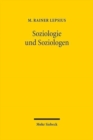 Soziologie und Soziologen : Aufsatze zur Institutionalisierung der Soziologie in Deutschland - Book