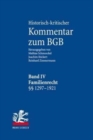 Historisch-kritischer Kommentar zum BGB : Band IV: Familienrecht. §§ 1297-1921 - Book