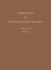 Jahrbuch des oeffentlichen Rechts der Gegenwart. Neue Folge - Book