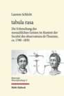 tabula rasa : Die Erforschung des  menschlichen Geistes im Kontext der Societe des observateurs de  l'homme, ca. 1780-1830 - Book