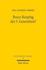 Peace-Keeping der 5. Generation? : Die Afghanistanmission der Vereinten Nationen und ihre Bedeutung fur deren Friedenssicherungspraxis - Book