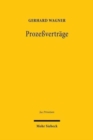 Prozessvertrage : Privatautonomie im Verfahrensrecht - Book