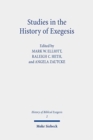 Studies in the History of Exegesis - Book