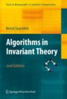 Algorithms in Invariant Theory - Book