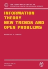 Information Theory New Trends and Open Problems - Book