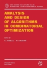 Analysis and Design of Algorithms in Combinatorial Optimization - Book