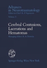 Celebral Contusions, Lacerations and Hematomas - Book