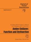 Amine Oxidases: Function and Dysfunction : Proceedings of the 5th International Amine Oxidase Workshop, Galway, Ireland, August 22-25, 1992 - Book