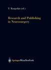 Research and Publishing in Neurosurgery - Book